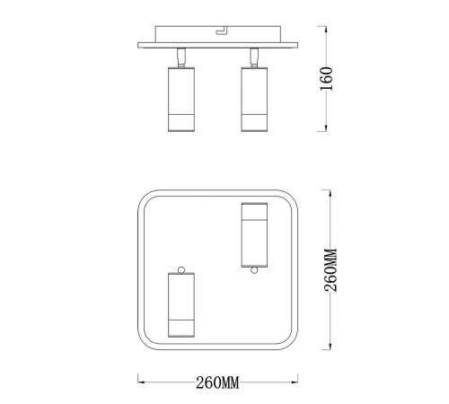 Спот Escada 20024Led 20024SMA/01LED WH