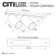 Спот Citilux Axel CL512522