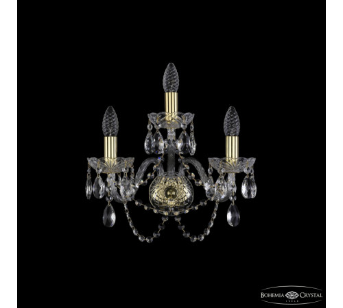 Бра Bohemia Ivele Crystal 1402B/2+1/160 G Бра Bohemia Ivele Crystal 1402B/2+1/160 G
