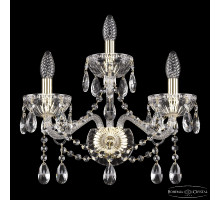 Бра Bohemia Ivele Crystal 5413B/2+1/165 G Clear/M-1G