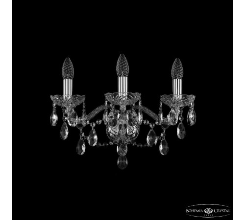 Бра Bohemia Ivele Crystal 1415B/3/165 Ni Бра Bohemia Ivele Crystal 1415B/3/165 Ni
