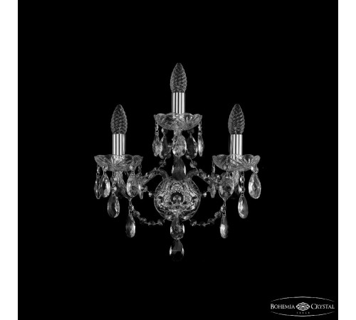 Бра Bohemia Ivele Crystal 1415B/2+1/141 Ni Бра Bohemia Ivele Crystal 1415B/2+1/141 Ni