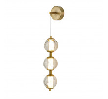 Бра Delight Collection OB2437 brass/clear