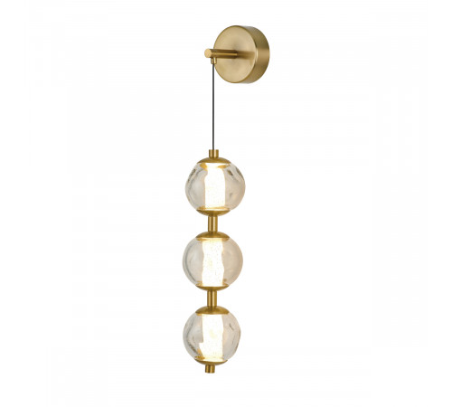 Бра Delight Collection OB2437 brass/clear Бра Delight Collection OB2437 brass/clear