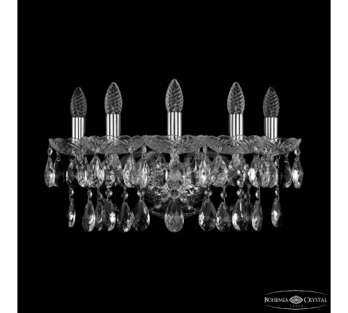 Бра Bohemia Ivele Crystal 1413B/5/165/XL Ni Бра Bohemia Ivele Crystal 1413B/5/165/XL Ni
