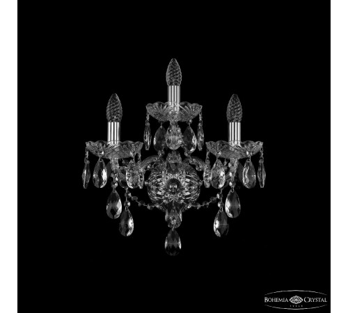 Бра Bohemia Ivele Crystal 1415B/2+1/165/XL Ni Бра Bohemia Ivele Crystal 1415B/2+1/165/XL Ni
