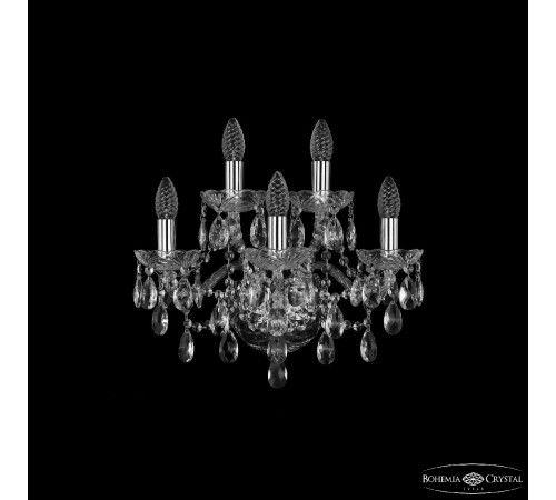 Бра Bohemia Ivele Crystal 1415B/3+2/165 Ni Бра Bohemia Ivele Crystal 1415B/3+2/165 Ni