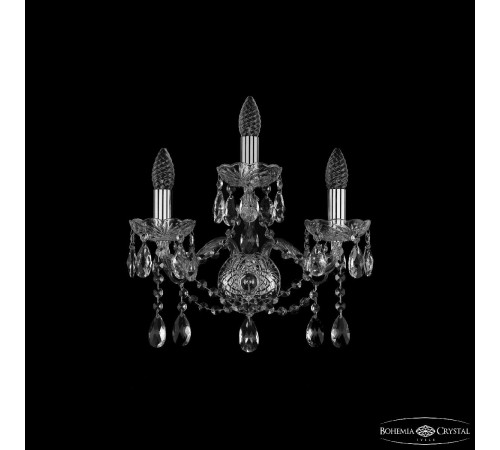 Бра Bohemia Ivele Crystal 1413B/2+1/165 Ni Бра Bohemia Ivele Crystal 1413B/2+1/165 Ni