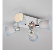 Спот Eurosvet Culver 20080/4 хром/голубой