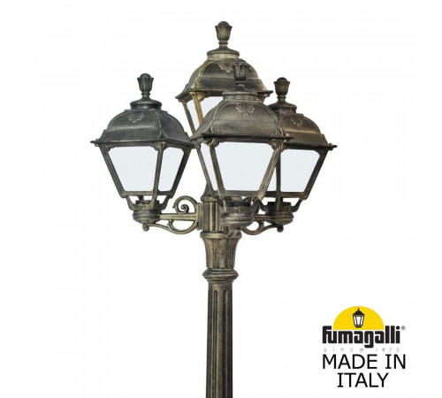 Садово-парковый светильник Fumagalli ARTU BISSO/CEFA 3+1 U23.158.S31.BYE27
