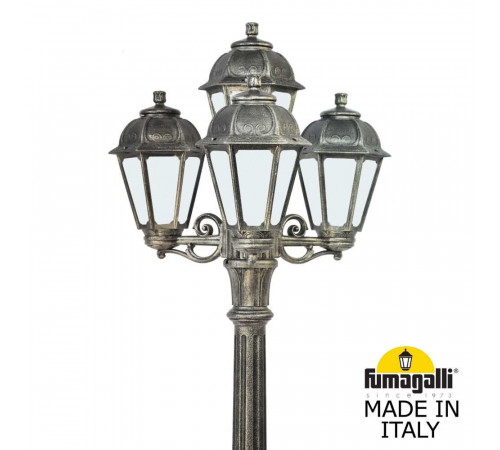Садово-парковый светильник Fumagalli RICU BISSO/SABA 3+1 K22.157.S31.BYE27