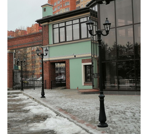 Садово-парковый светильник Fumagalli NEBO OFIR/RUT 2L E26.202.R20.AXE27