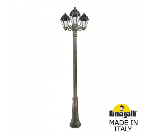 Садово-парковый светильник Fumagalli RICU BISSO/SABA 3L K22.157.S30.BXE27