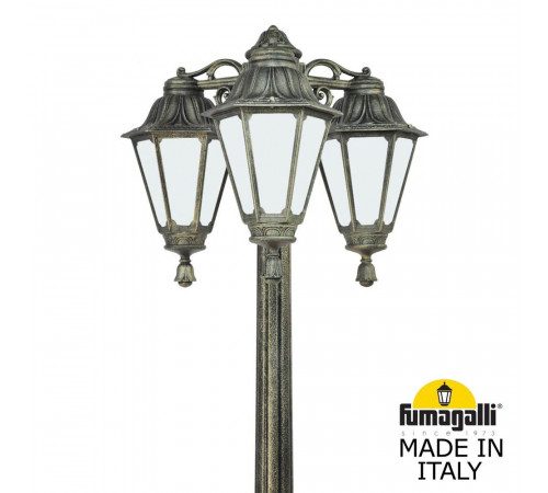 Садово-парковый светильник Fumagalli RICU BISSO/RUT 3L DN E26.157.S30.BYE27DN