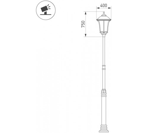 Уличный светильник Arlight OXOR-GRADUA-O-400x750-35W Day4000 (BK, 120 deg, 230V) IP65 052390 Уличный светильник Arlight OXOR-GRADUA-O-400x750-35W Day4000 (BK, 120 deg, 230V) IP65 052390