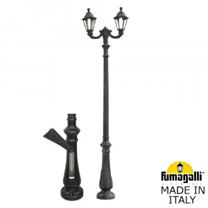 Садово-парковый светильник Fumagalli NEBO OFIR/RUT 2L E26.202.R20.AXE27