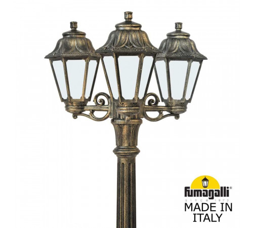 Садово-парковый светильник Fumagalli RICU BISSO/ANNA 3L E22.157.S30.BYE27