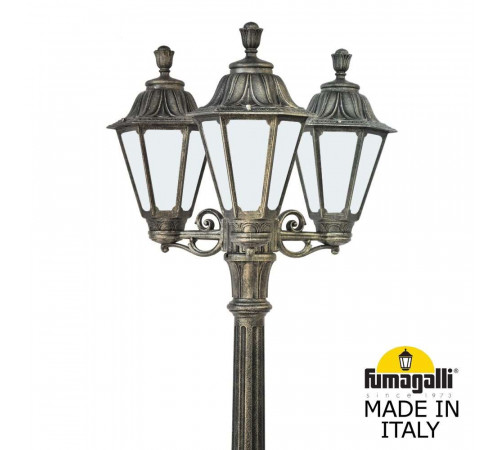 Садово-парковый светильник Fumagalli RICU BISSO/RUT 3L E26.157.S30.BYE27