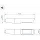 Уличный светильник Arlight OXOR-NOXT-EMP-718x100-75W Day4000 (BK, 120 deg, 230V) IP65 052481