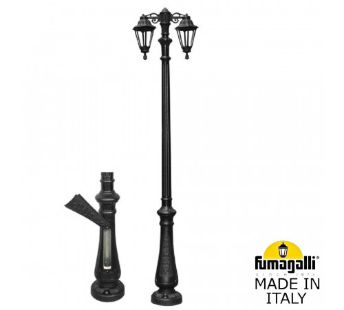 Садово-парковый светильник Fumagalli NEBO BISSO/RUT 2L DN E26.202.S20.AXE27 DN