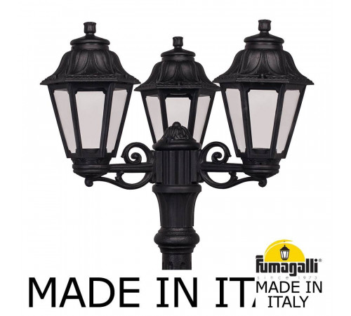 Садово-парковый светильник Fumagalli ARTU BISSO/ANNA 3L E22.158.S30.AXE27