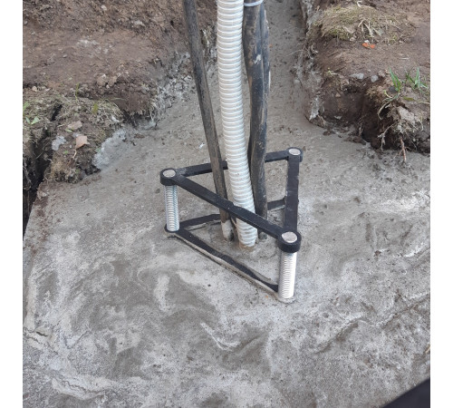 Садово-парковый светильник Fumagalli EKTOR 3000 MIDIPILAR/GLOBE 400 modern 1L G41.365.A10.AYE27