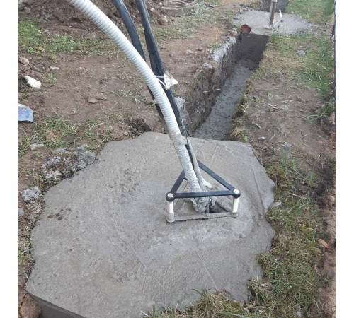 Садово-парковый светильник Fumagalli EKTOR 3000 MIDIPILAR/GLOBE 400 modern 1L G41.365.A10.AYE27