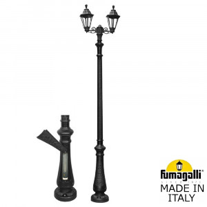 Садово-парковый светильник Fumagalli NEBO BISSO/RUT 2L E26.202.S20.AXE27
