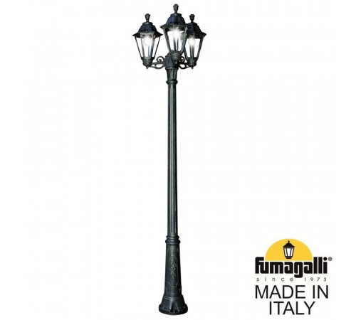 Садово-парковый светильник Fumagalli RICU BISSO/RUT 3L E26.157.S30.AXE27