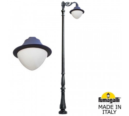 Садово-парковый светильник Fumagalli HOREB/ADAM/VIVI 1L LED-HIP V50.208.M10.AYH27