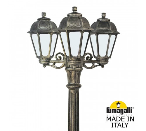 Садово-парковый светильник Fumagalli ARTU BISSO/SABA 3L K22.158.S30.BYE27