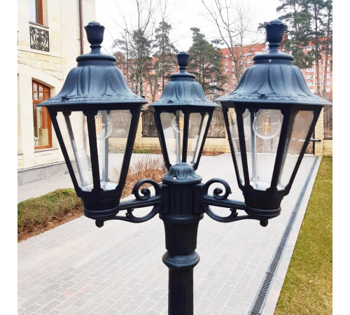 Садово-парковый светильник Fumagalli NEBO BISSO/RUT 3L E26.202.S30.AXE27