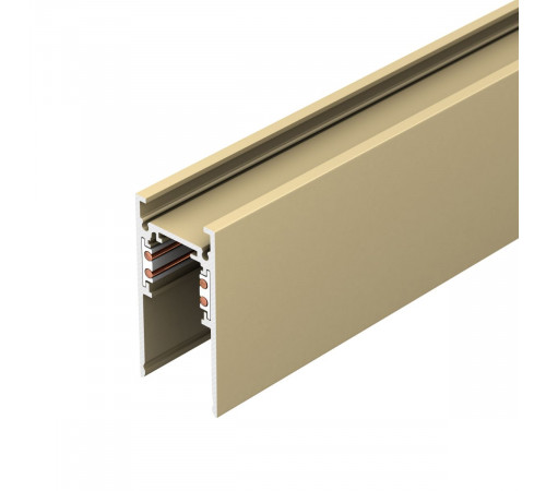 Шинопровод магнитный накладной Arlight MAG-ORIENT-COLOR-TRACK-2652-2000 (RAL1001) (IP20 Металл) 066081