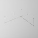 Основание двухуровневое на тросовых подвесах Hang для трековых светильников Maytoni Technical Flarity TFC-Flar-H06-PT