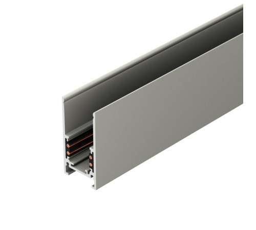 Шинопровод магнитный накладной Arlight MAG-ORIENT-COLOR-TRACK-2652-2000 (RAL7044) (IP20 Металл) 065745