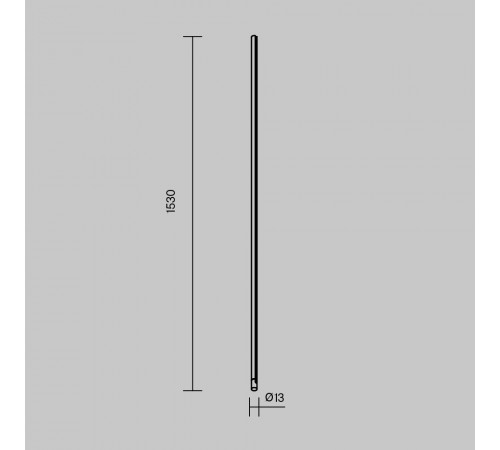 Шинопровод Maytoni Technical Busbar trunkings Arity TRX234-V-1.5B