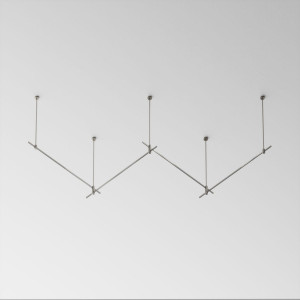 Основание Long двухуровневое на жестких подвесах для трековых светильников Maytoni Technical Flarity TFC-Flar-L02-PT