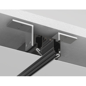 Шинопровод магнитный в натяжной потолок с торц. Заглушк. 2шт Ambrella Light Track System GL1019