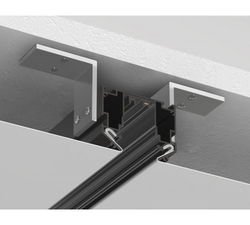 Шинопровод магнитный в натяжной потолок с торц. Заглушк. 2шт Ambrella Light Track System GL1019