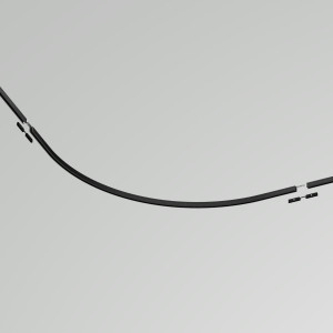 Коннектор радиусный D900 накладной Levity Maytoni Technical TRA184-R900-11B-1