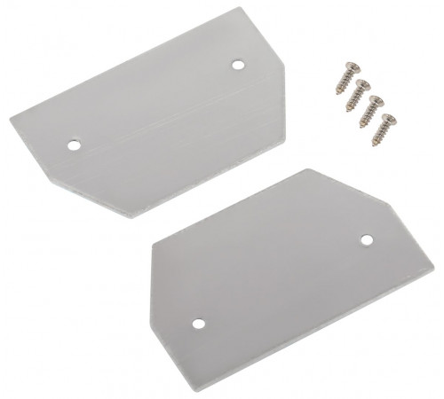 Комплект Эра TR-SET-200-1PT-PC WH шинопровод однофазный с профилем для натяжного потолка 2м белый Б0072544