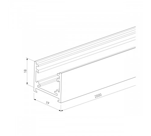 Шинопровод магнитный накладной Elektrostandard Titan Line 85227/00 4690389219092 a072147