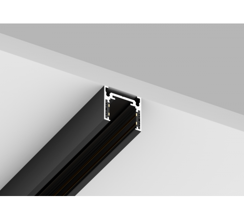 Шинопровод магнитный накладной Crystal Lux CLT 0.114 01 L2000 BL