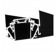 Магнитный шинопровод для натяжных потолков (гарпун) Reluce RL 06300 track rail 3000mm BK