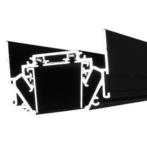 Магнитный шинопровод для натяжных потолков (гарпун) Reluce RL 06300 track rail 3000mm BK