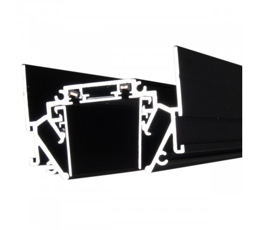 Магнитный шинопровод для натяжных потолков (гарпун) Reluce RL 06300 track rail 3000mm BK