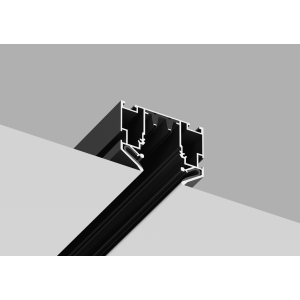 Встраиваемый шинопровод в натяжной ПВХ потолок Crystal Lux Space 220 CLT 0.135 01 L2000 BL