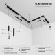 Шинопровод в натяжной потолок с декоративными вставками Elektrostandard Slim Magnetic 85242/00 4690389220463 a072669