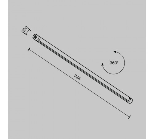 Шинопровод накладной/подвесной Maytoni Shelf CA012-TRX-900-B Шинопровод накладной/подвесной Maytoni Shelf CA012-TRX-900-B