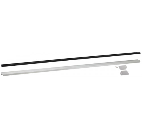 Комплект Эра TR-SET-200-1PT-PC BK шинопровод однофазный с профилем для натяжного потолка 2м черный Б0072543
